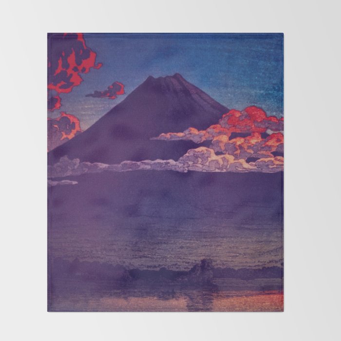 A Sunset for Hara - Nature Landscape Throw Blanket Gallery Image 2