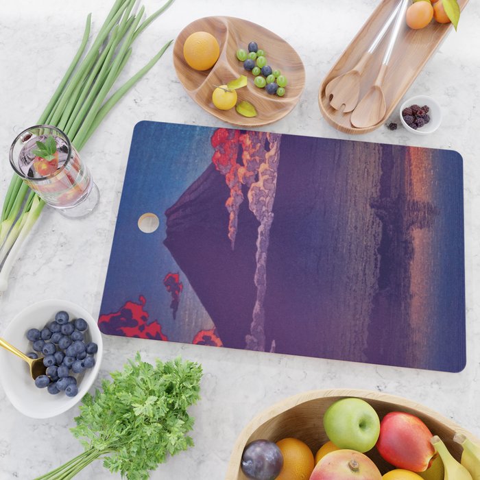 A Sunset for Hara - Nature Landscape Cutting Board Gallery Image 2