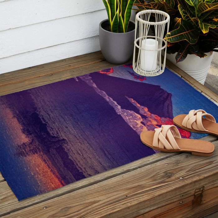 A Sunset for Hara - Nature Landscape Outdoor Rug Gallery Image 2