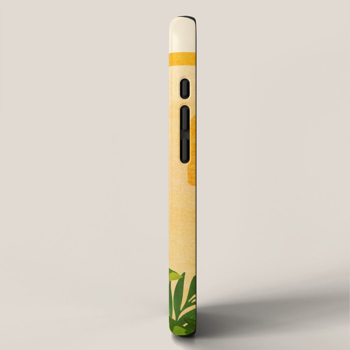 Garden Hacienda / Whimsical Landscape Illustration iPhone Case Gallery Image 2