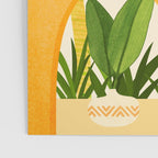 Garden Hacienda / Whimsical Landscape Illustration Poster Gallery Image 3