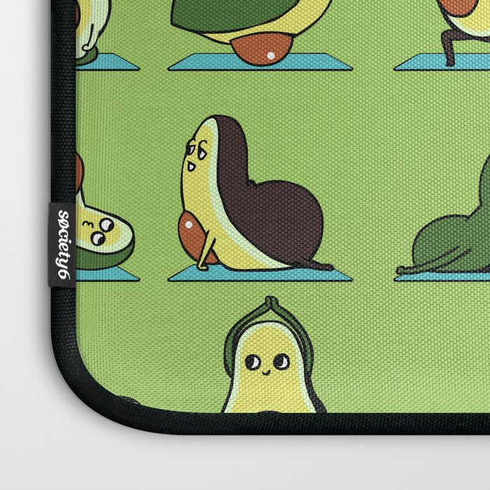 Avocado Yoga Laptop Sleeve Gallery Image 3