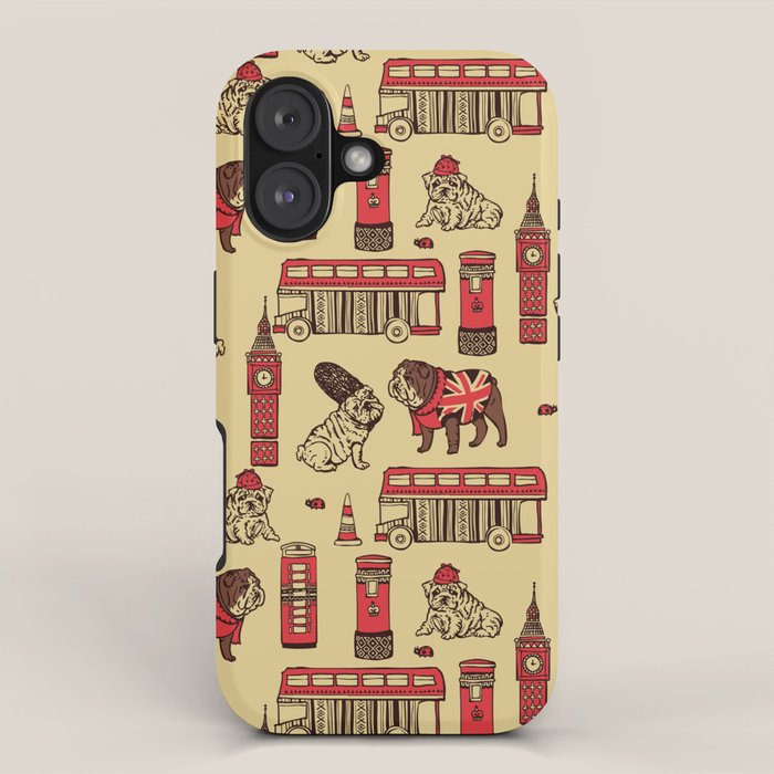 London English Bulldog iPhone Case Gallery Image 1