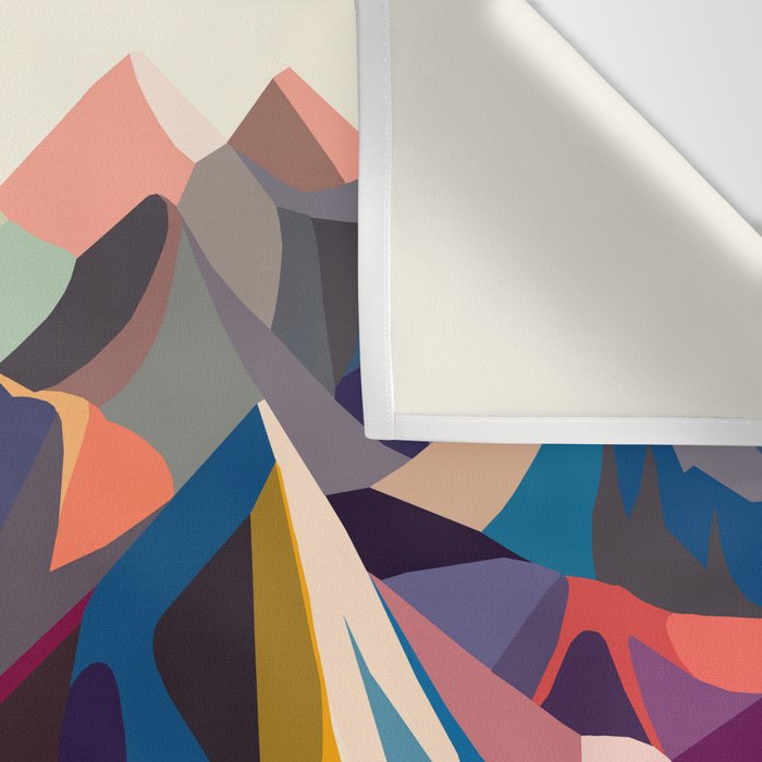 Mountains original Wall Tapestry Gallery Image 3