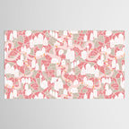 ma ville mon amour; City life collection pearl pink  Tablecloth Gallery Image 2