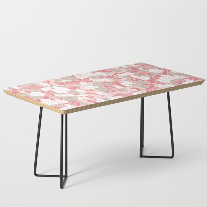 ma ville mon amour; City life collection pearl pink  Coffee Table Gallery Image 1