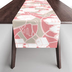 ma ville mon amour; City life collection pearl pink  Table Runner Gallery Image 1