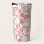 ma ville mon amour; City life collection pearl pink  Travel Mug Gallery Image 3