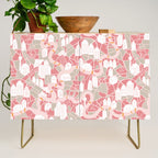 ma ville mon amour; City life collection pearl pink  Credenza Gallery Image 1