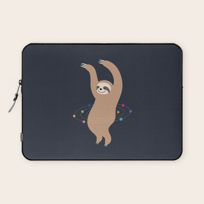Sloth Galaxy Laptop Sleeve Gallery Image 1