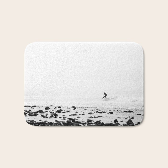 Malibu California Surfer Bath Mat Gallery Image 1