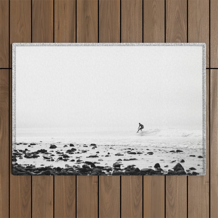 Malibu California Surfer Outdoor Rug Gallery Image 1
