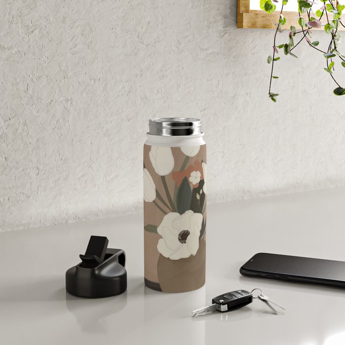 Gently Flowers Water Bottle Gallery Image 4