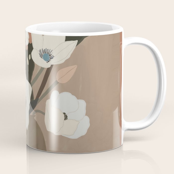 Gently Flowers Coffee Mug Gallery Image 1