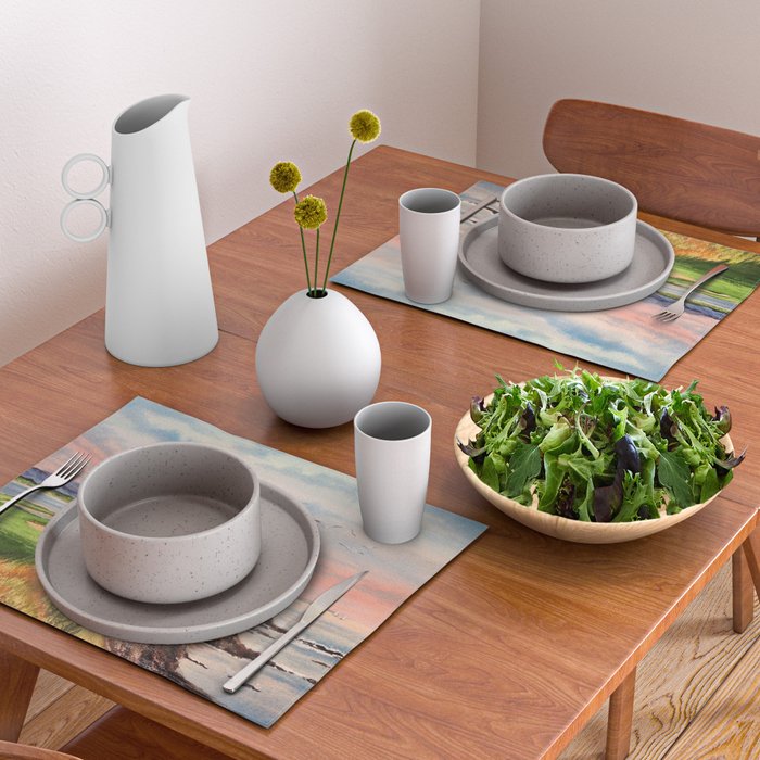 Pebble Beach Golf Course Hole 7 Placemat Gallery Image 2