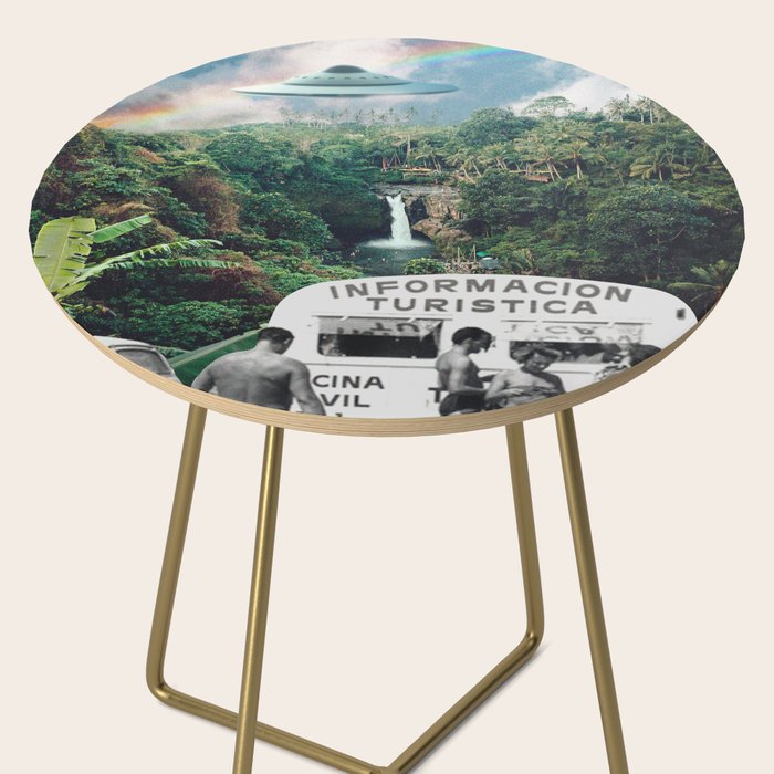 The Visitors // UFOs in Paradise Side Table Gallery Image 2