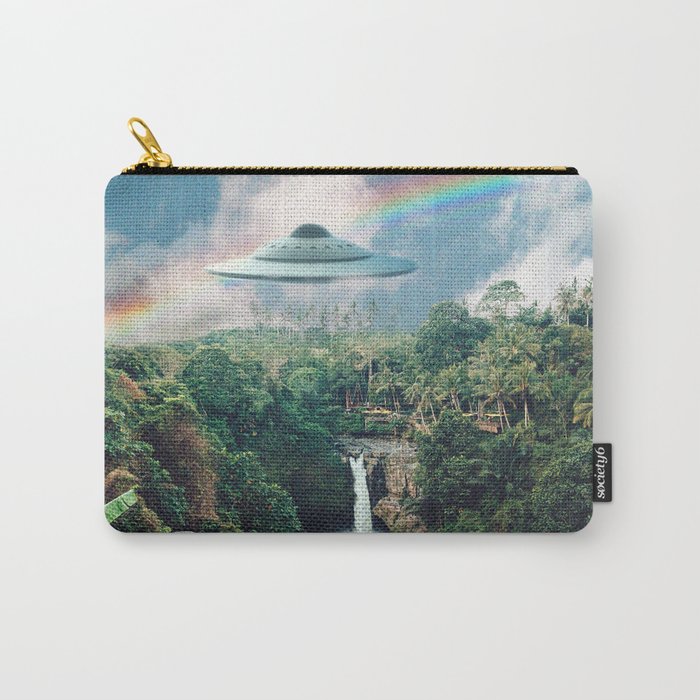 The Visitors // UFOs in Paradise Carry All Pouch Gallery Image 1