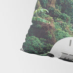 The Visitors // UFOs in Paradise Pillow Sham Gallery Image 4