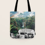 The Visitors // UFOs in Paradise Tote Bag Gallery Image 1