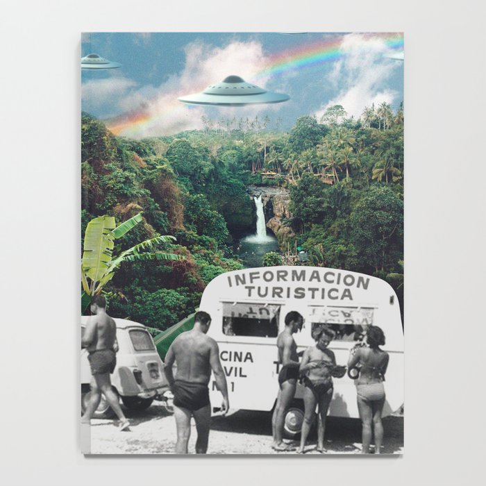 The Visitors // UFOs in Paradise Notebook Gallery Image 4
