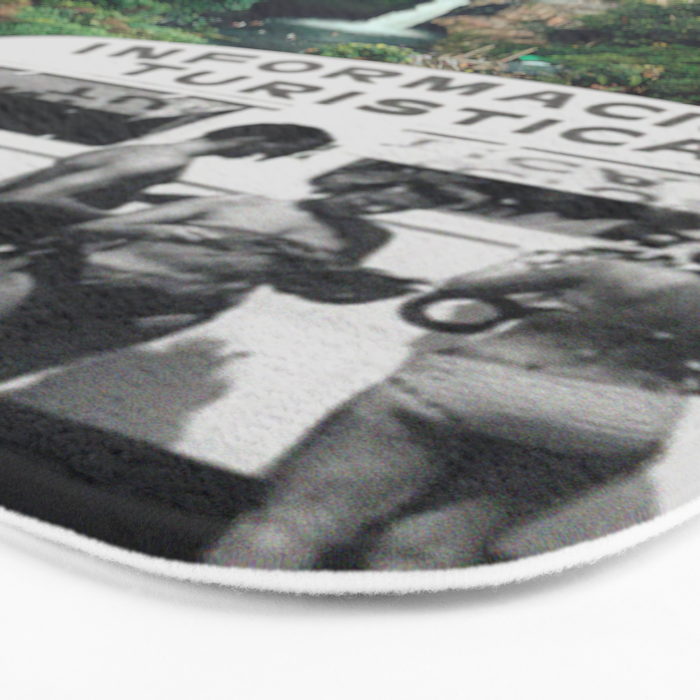 The Visitors // UFOs in Paradise Bath Mat Gallery Image 3