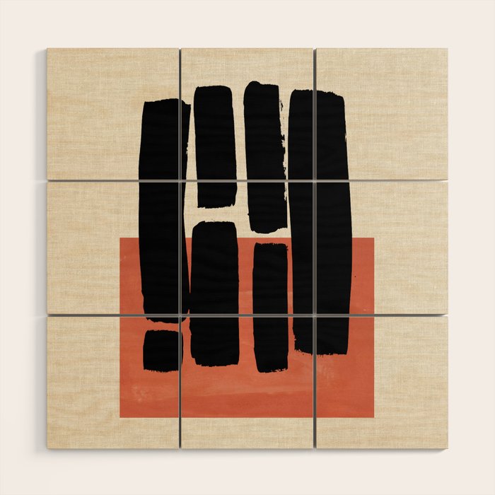 HARD RAIN FALLING Wood Wall Art Gallery Image 1