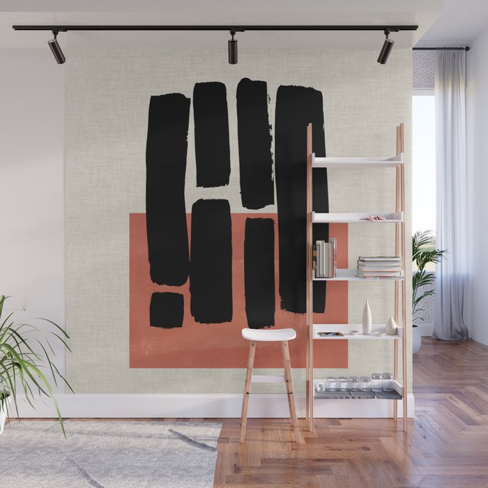 HARD RAIN FALLING Wall Mural Gallery Image 1