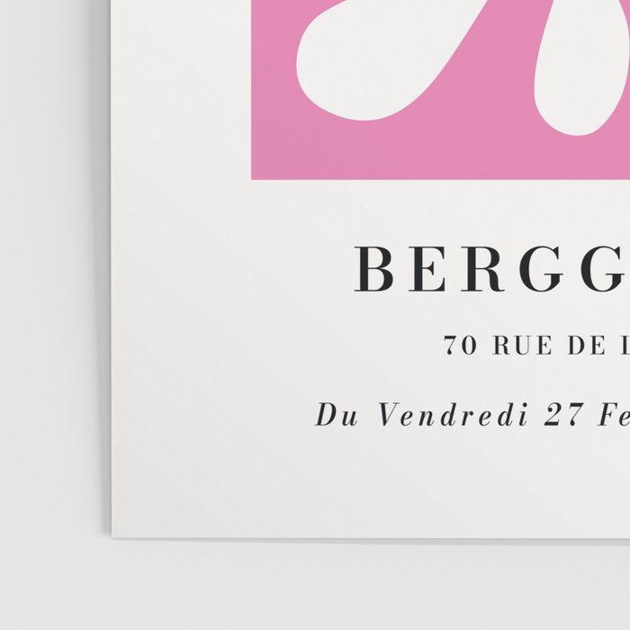 Henri Matisse Pink Paper Cut Outs Exhibition Poster Gallery Image 3