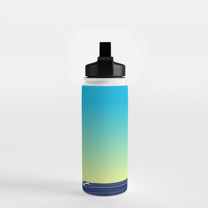 Shiba Inu in Great Wave Water Bottle Gallery Image 2
