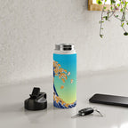 Shiba Inu in Great Wave Water Bottle Gallery Image 4