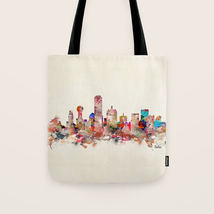 Dallas city texas Tote Bag Gallery Image 1