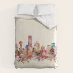 Dallas city texas Comforter Gallery Image 6