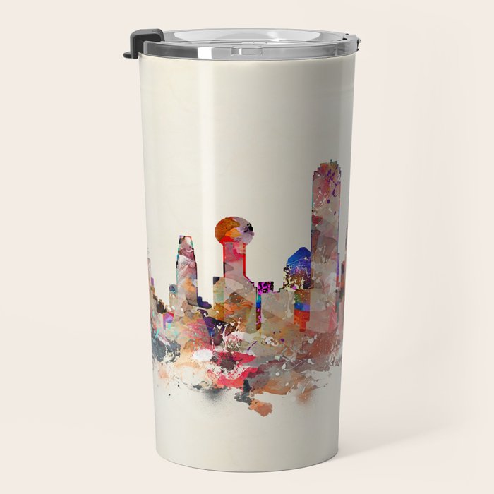 Dallas city texas Travel Mug Gallery Image 3