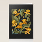Gold Garden Iris Stationery Card Gallery Image 2