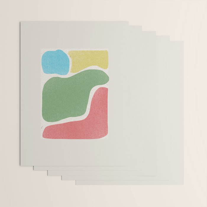 Modern Landscape Wrapping Paper Gallery Image 3