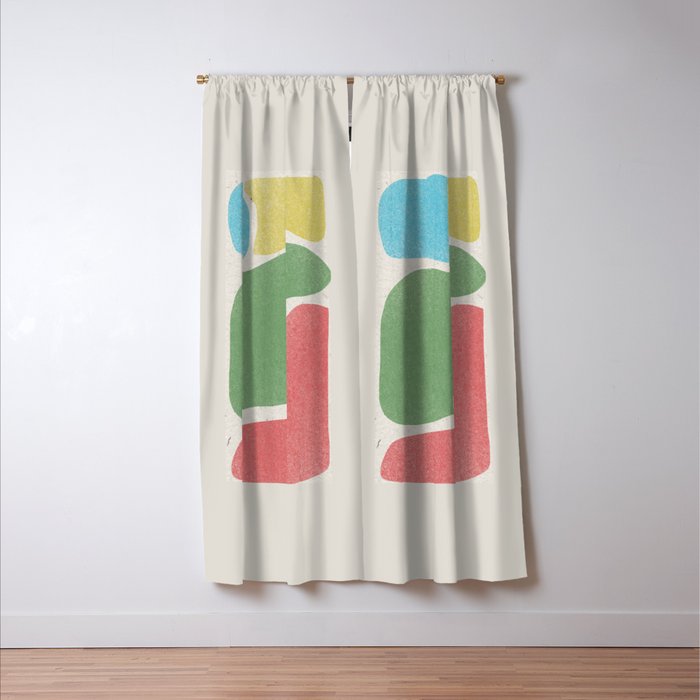 Modern Landscape Window Curtain Gallery Image 3