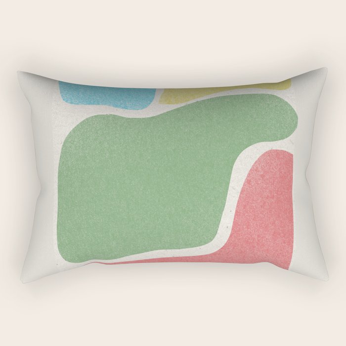 Modern Landscape Rectangular Pillow Gallery Image 1
