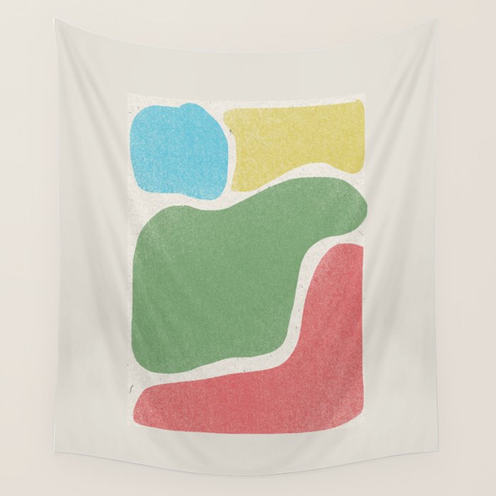 Modern Landscape Wall Tapestry Gallery Image 1