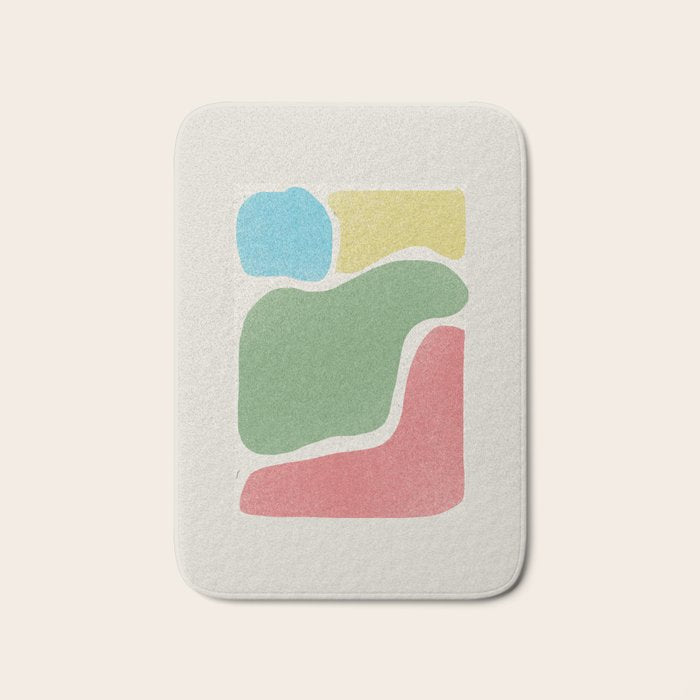 Modern Landscape Bath Mat Gallery Image 1
