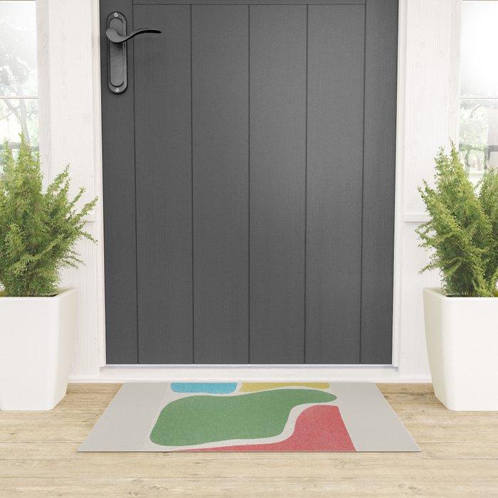 Modern Landscape Welcome Mat Gallery Image 3