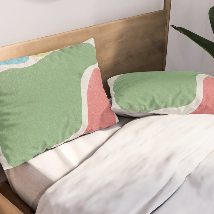 Modern Landscape Pillow Sham Gallery Image 2