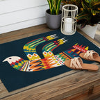 Native Bird Outdoor Rug Gallery Image 2