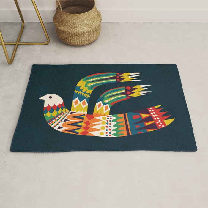 Native Bird Rug Gallery Image 1