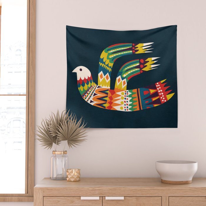 Native Bird Wall Tapestry Gallery Image 2
