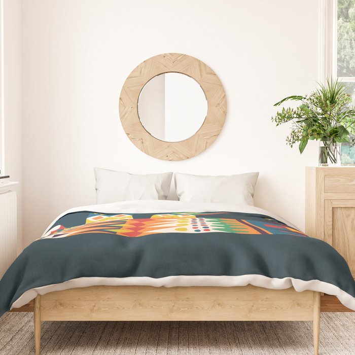 Native Bird Duvet Cover Gallery Image 3