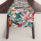 FLORAL AND BIRDS XIV Table Runner Gallery Image 1