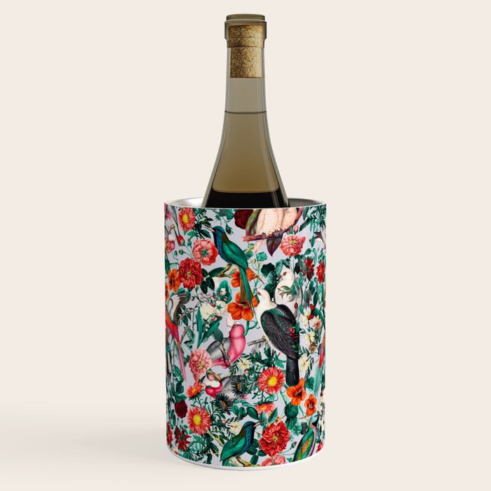 FLORAL AND BIRDS XIV Wine Chiller Gallery Image 1