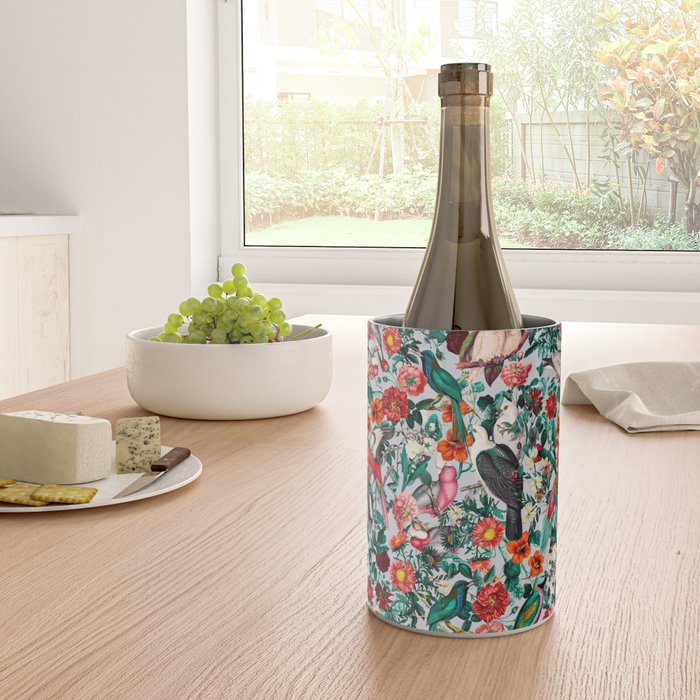 FLORAL AND BIRDS XIV Wine Chiller Gallery Image 4