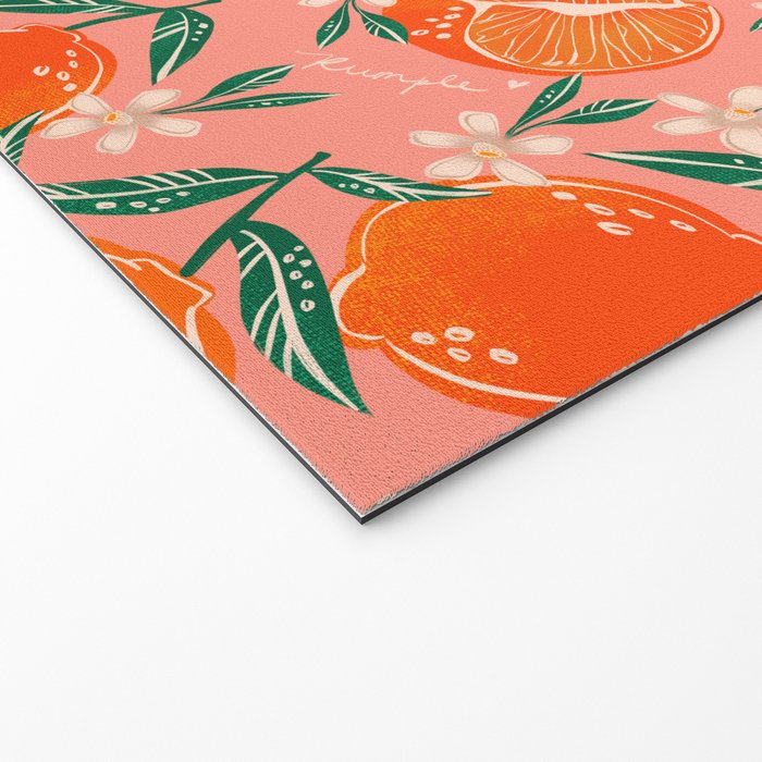 Fresh tangerines Welcome Mat Gallery Image 2