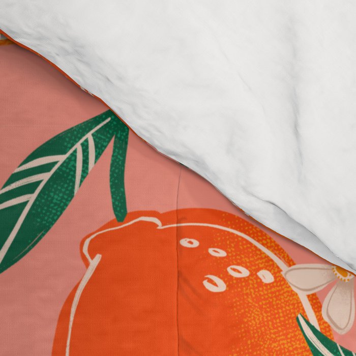 Fresh tangerines Comforter Gallery Image 4